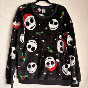 XXL Nightmare Before Christmas Velour Sweatshirt